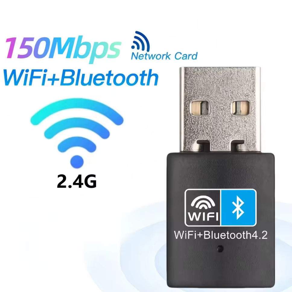 600Mbps USB WiFi Bluetooth adaptateur 2 en 1 Dongle double bande USB Wifi adaptateur USB Bluetooth a