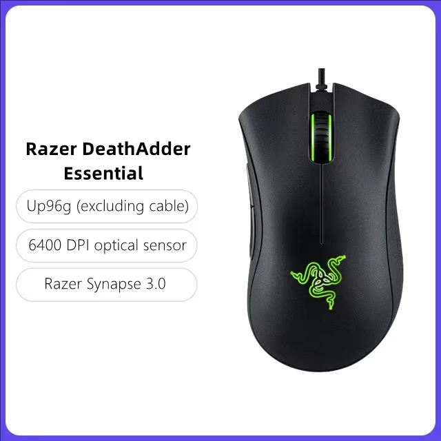 Razer-Souris de jeu sans fil DeathAdder V3 Pro, commutateurs optiques rapides, capteur optique ultra