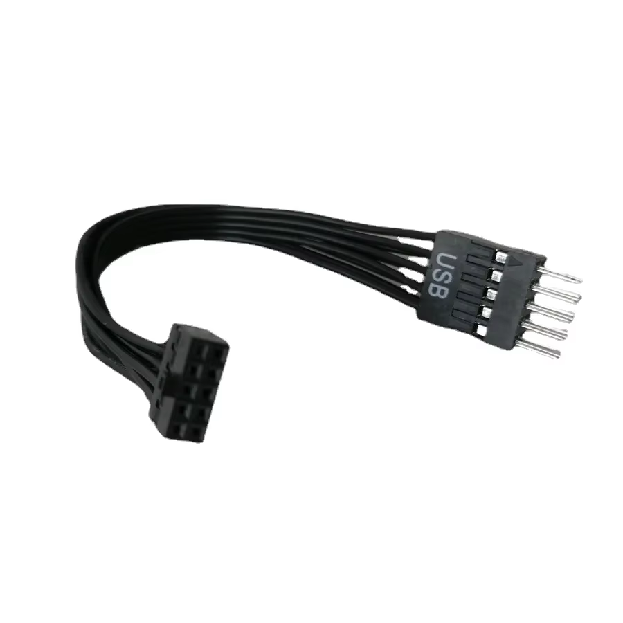 ITX Mini carte mère USB petit Type 9Pin 2.0mm femelle vers ATX carte mère Standard 2.54mm mâle conve