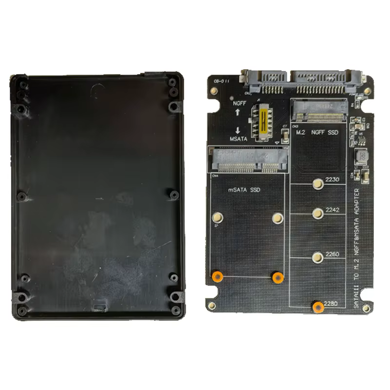 Boîtier de conversion de disque dur SSD M.2 vers SATA3 externe Coolcirc, carte de conversion de port