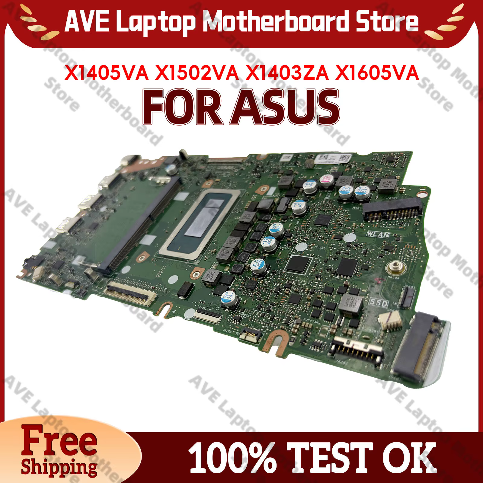 Carte mère pour ordinateur portable ASUS VivoBook K3504VA K3604VA K3704VA X1505VA X1505V K3504ZA K36