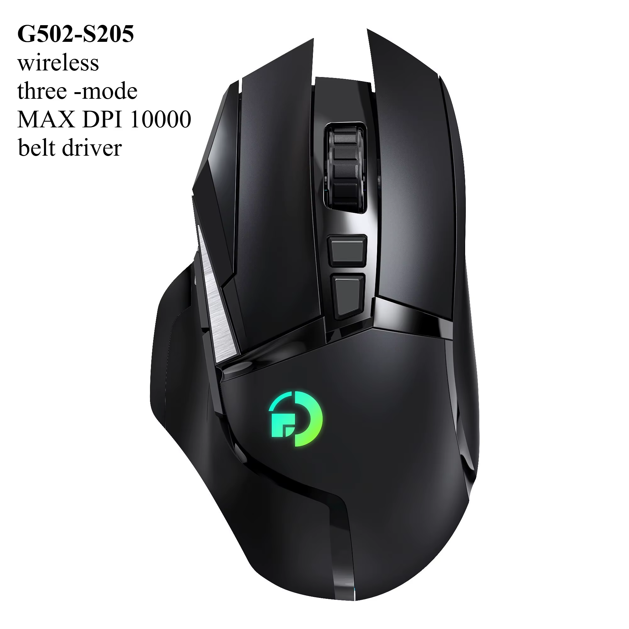 Souris de jeu G502 HERO 12800 DPI, 8 boutons programmables, souris filaire RGB pour PC, jeu FPS comp