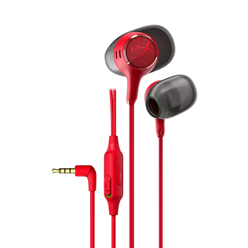 Écouteurs de jeu filaires semi intra-auriculaires HyperX Cloud Earbuds III / III S avec micro, prise