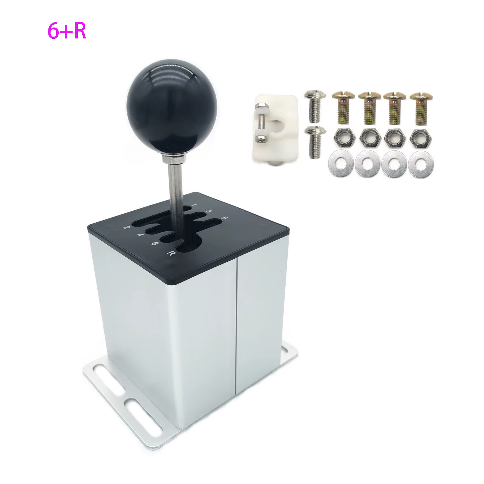 Simplayer PC USB H Gear Shifter 6+R 7+R, levier de vitesses manuel USB, levier de vitesses pour simu