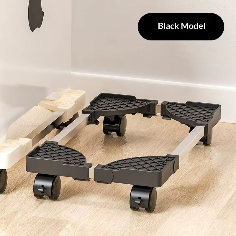 Support de tour d'ordinateur réglable et stable, support de tour de PC mobile avec roulettes, suppor