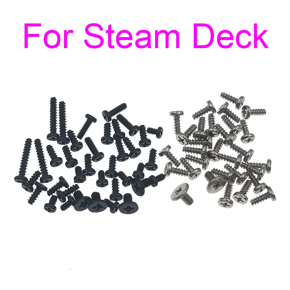 1 jeu de vis pour boîtier de console de jeu Steam Deck, vis hôte, jeu complet