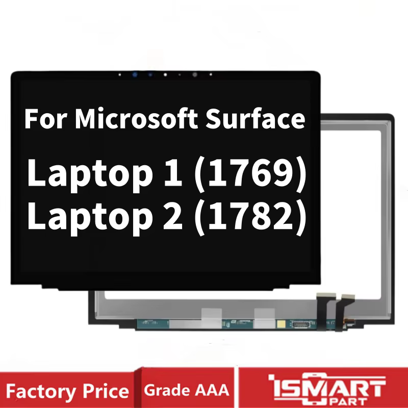 13.5 "pour Microsoft Surface ordinateur portable 1 1769 LCD ordinateur portable 2 1782 écran tactile