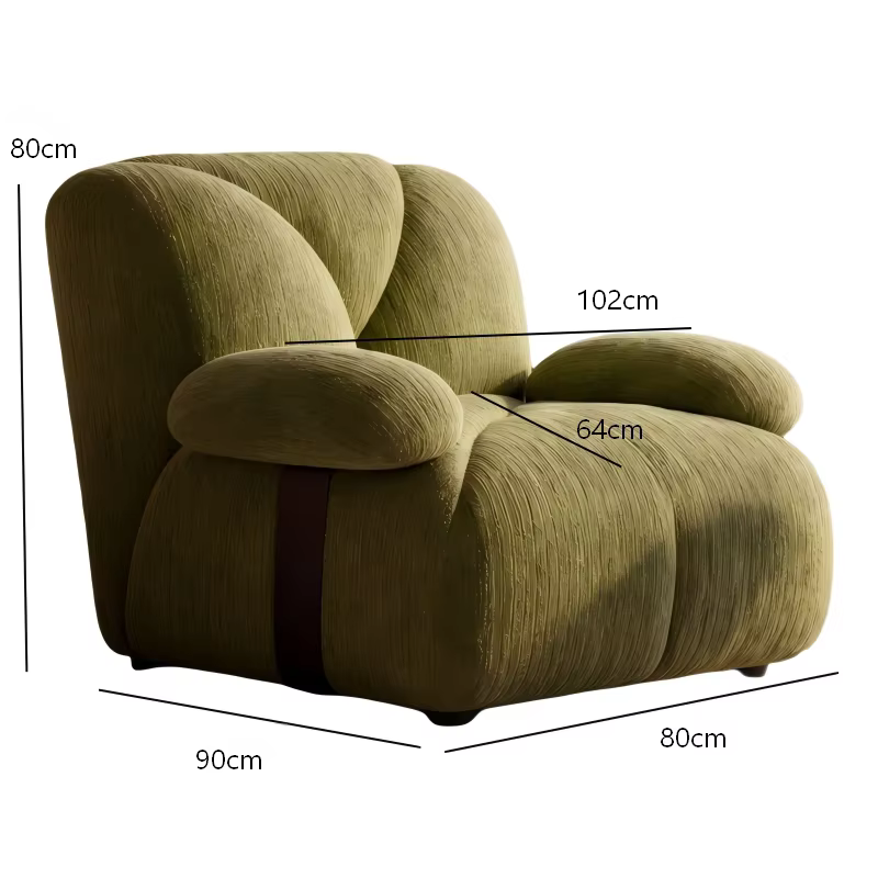 Chaise italienne design pour adultes, chaise de sol pour balcon et hôtel, chaise d'appoint, chaise l