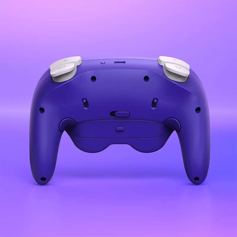 Contrôleur de jeu sans fil violet NYXI Warrior Lite pour Switch 2/PC