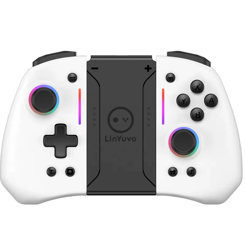 LinYuvo-Meteor Light Joy-Sub sans fil avec 8 documents, lumières RVB pour interrupteur, Lite, OLED, 