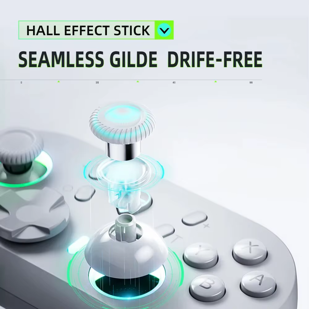 ThundeRobot G45 Pro Trois-mode Sans Fil Gamepad Gaming Controller Hall Effect Intégré NFC pour Commu