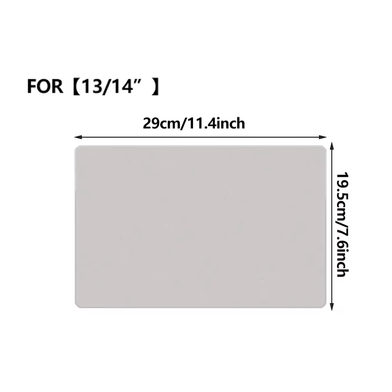 Chiffon de nettoyage pour écran d'ordinateur portable anti-poussière en microfibre pour MacBook Pro