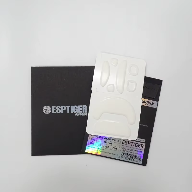 Esports-Patins de souris Tiger Gaming ICE V2 pour ENDGAME GEAR OP1W, blanc, 1 paquet
