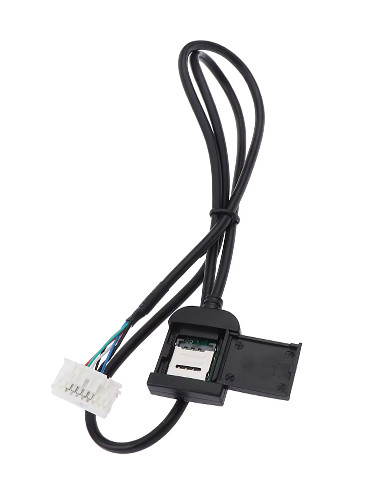 Adaptateur de fente de carte SIM pour Android Radio, limitation GPS 4G, connecteur de câble à 20 bro
