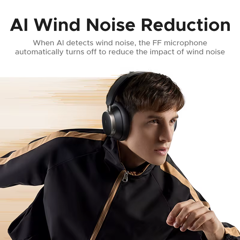 UGREEN Studio Pro 48dB ANC casque sans fil sur l'oreille Bluetooth écouteurs suppression Active du b