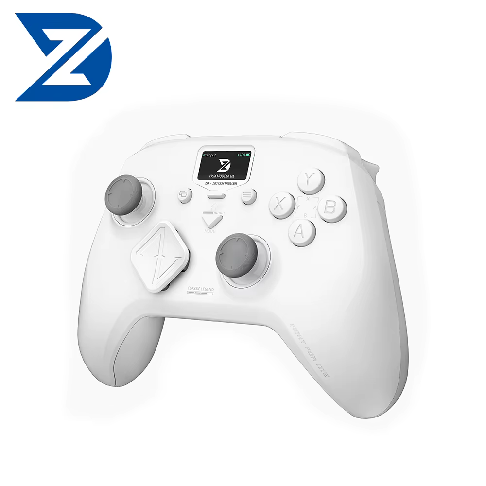 Manette de jeu sans fil ZD J30 avec micro-joystick détachable à déclenchement Hall, batterie 600 mAh