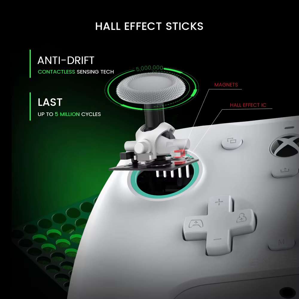 GameSir G7 SE Manette de jeu Xbox Manette filaire pour Xbox Series X, Xbox Series S, Xbox One, avec 