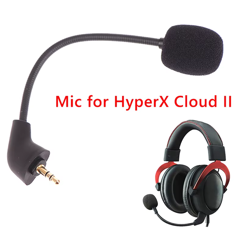 Microphone Hyper X Hyperx Cloud 2, casque de jeu, microphones pour Hyper X Cloud II, remplacement du