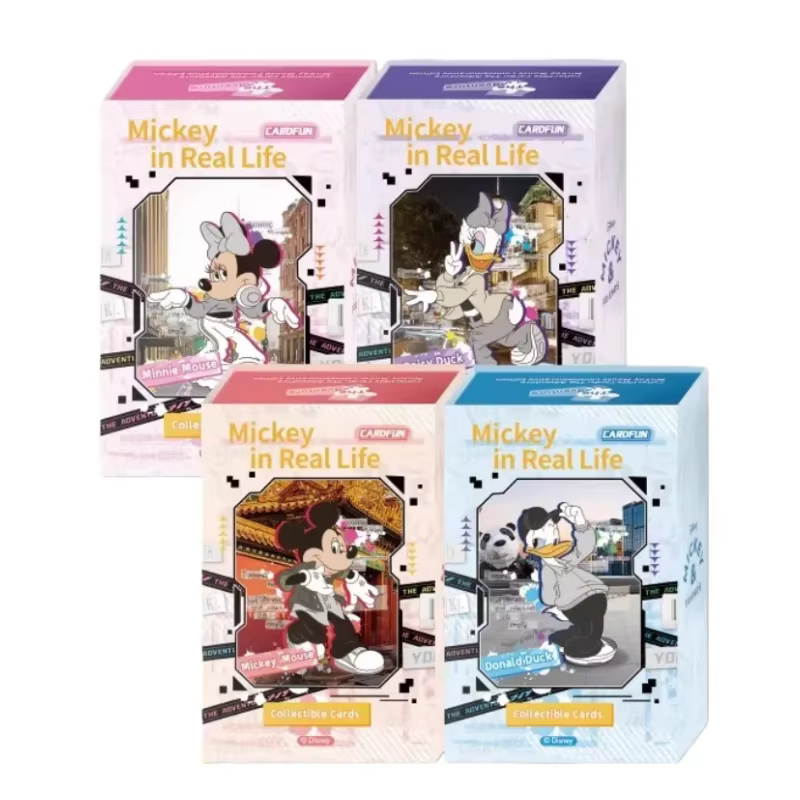 Carte officielle Disney Card.Fun, série de cartes à thème de dessins animés, collection de cartes de