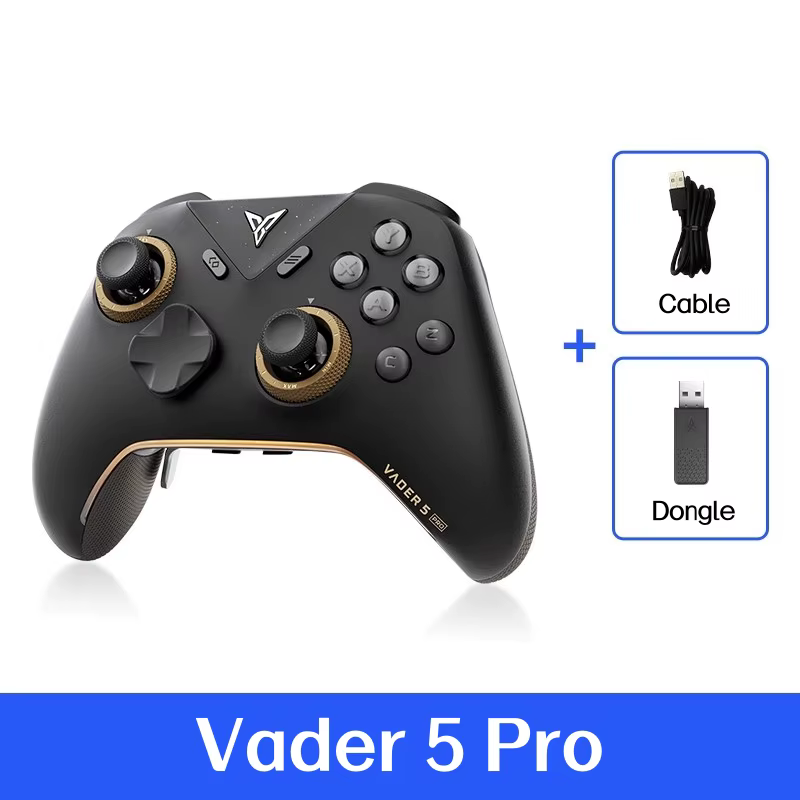 Flydigi Vader 5 Pro contrôleur de jeu 8 boutons supplémentaires haut niveau Ultra-basse latence FORC
