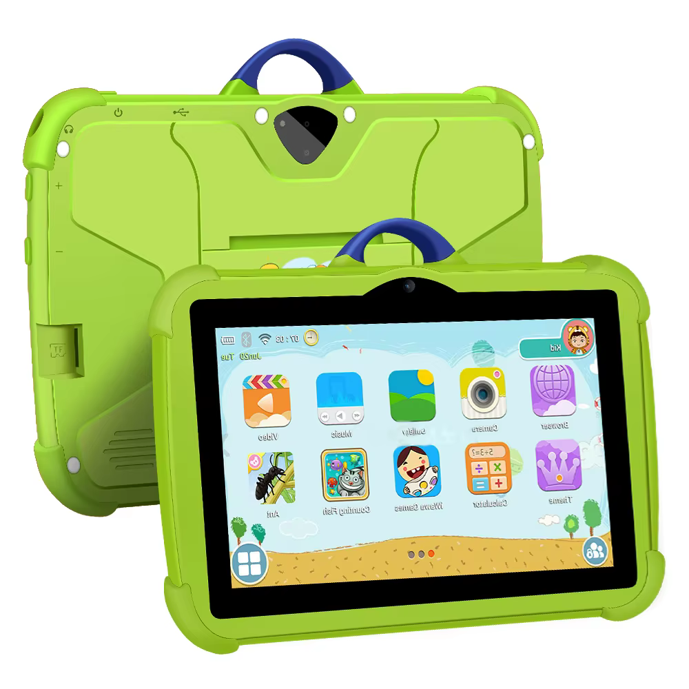 Tablette Google WiFi 5G pour enfants, 7 ", Tablettes d'apprentissage et d'éducation pour enfants, Fa