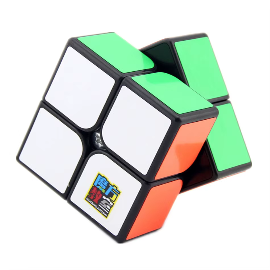 [Picube] MoYu 2x2x2 Mini Cube de poche vitesse MeiLong 2x2 Cubes magiques Profession Cube éducation 