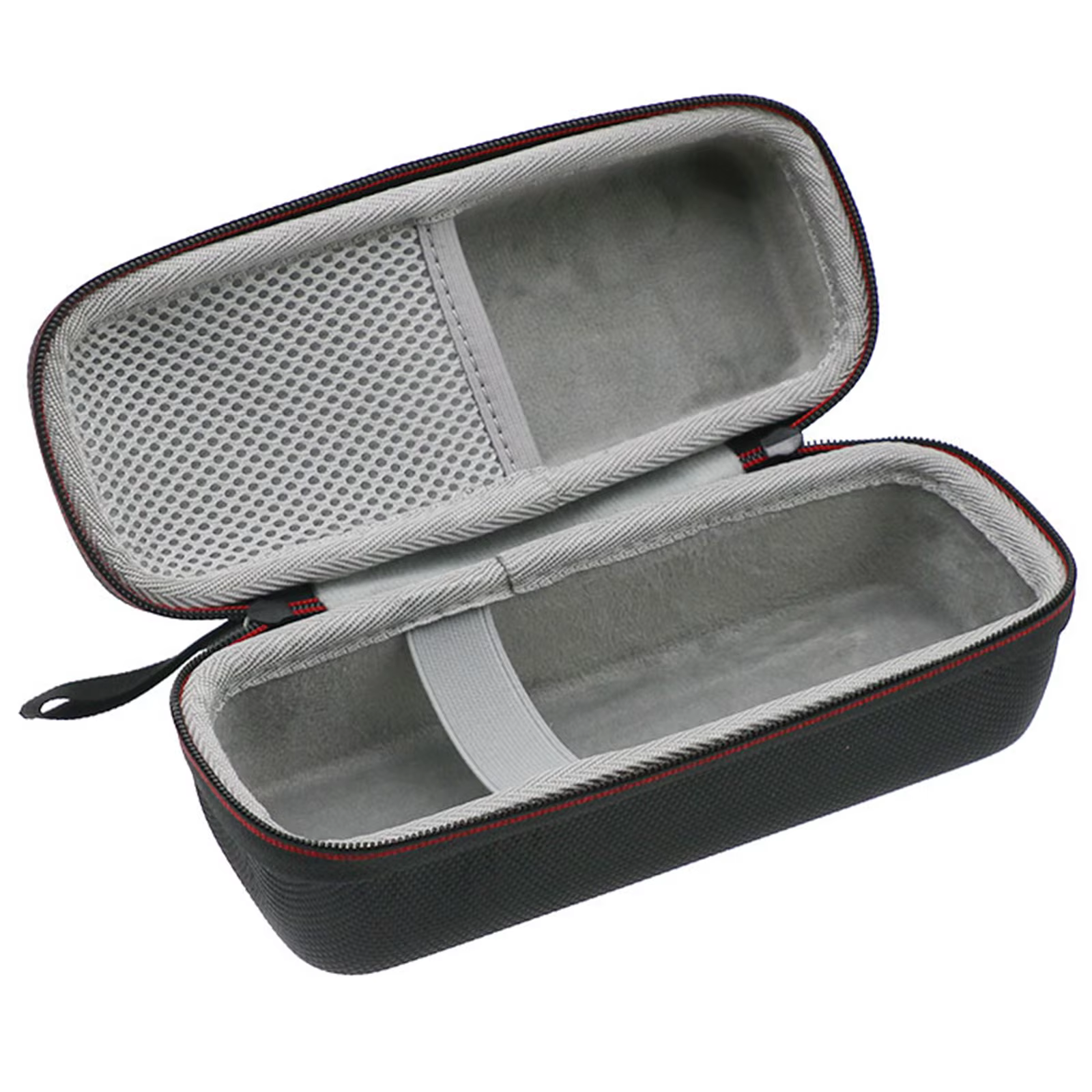 Sac de transport portable avec poche en filet et fermeture éclair, étui de rangement de voyage porta