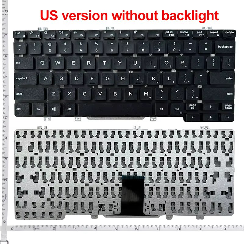 Nouveau clavier d'ordinateur portable américain pour DELL Latitude 3300 5200 5300 7200 7300 3301 729