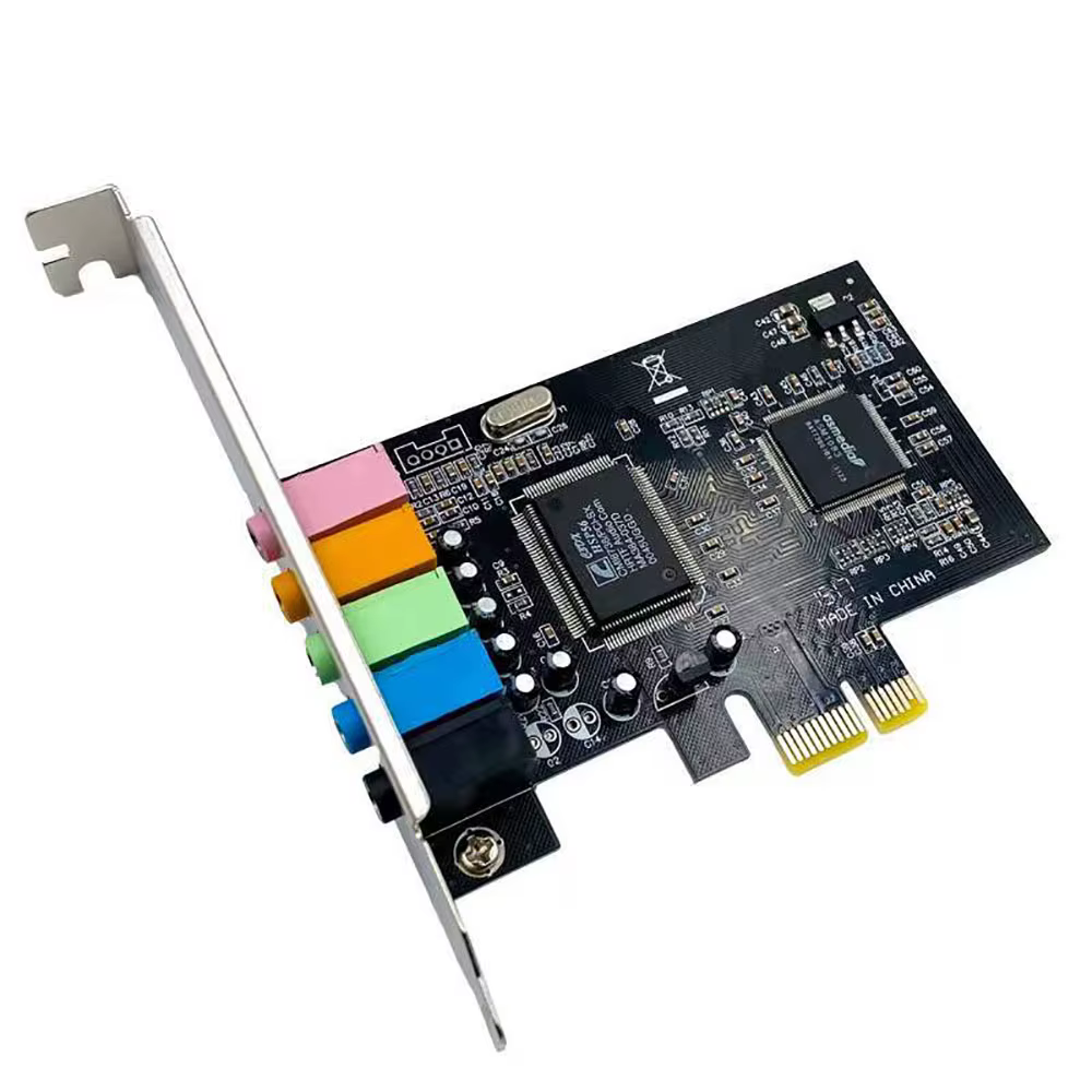 Carte son Pcie 5.1 PCI Express, effet sonore, carte Surround, audio stéréo 3D, haute performance son