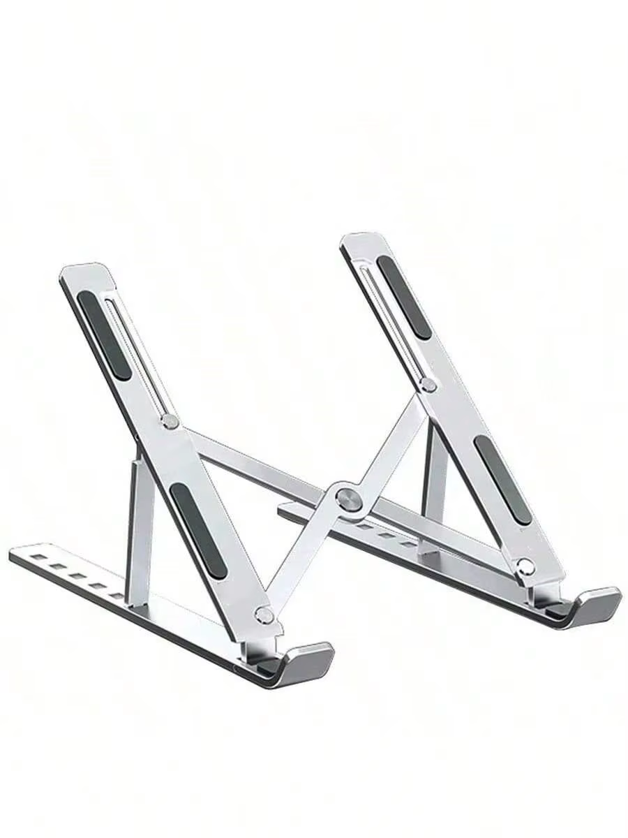 Support pour ordinateur portable pour bureau en alliage d'aluminium, réglage à 6 niveaux, Ventilatio