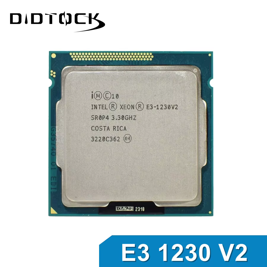 Processeur Intel Xeon E3 1230 V2 3,3 GHz 4 cœurs LGA 1155 CPU 1230V2