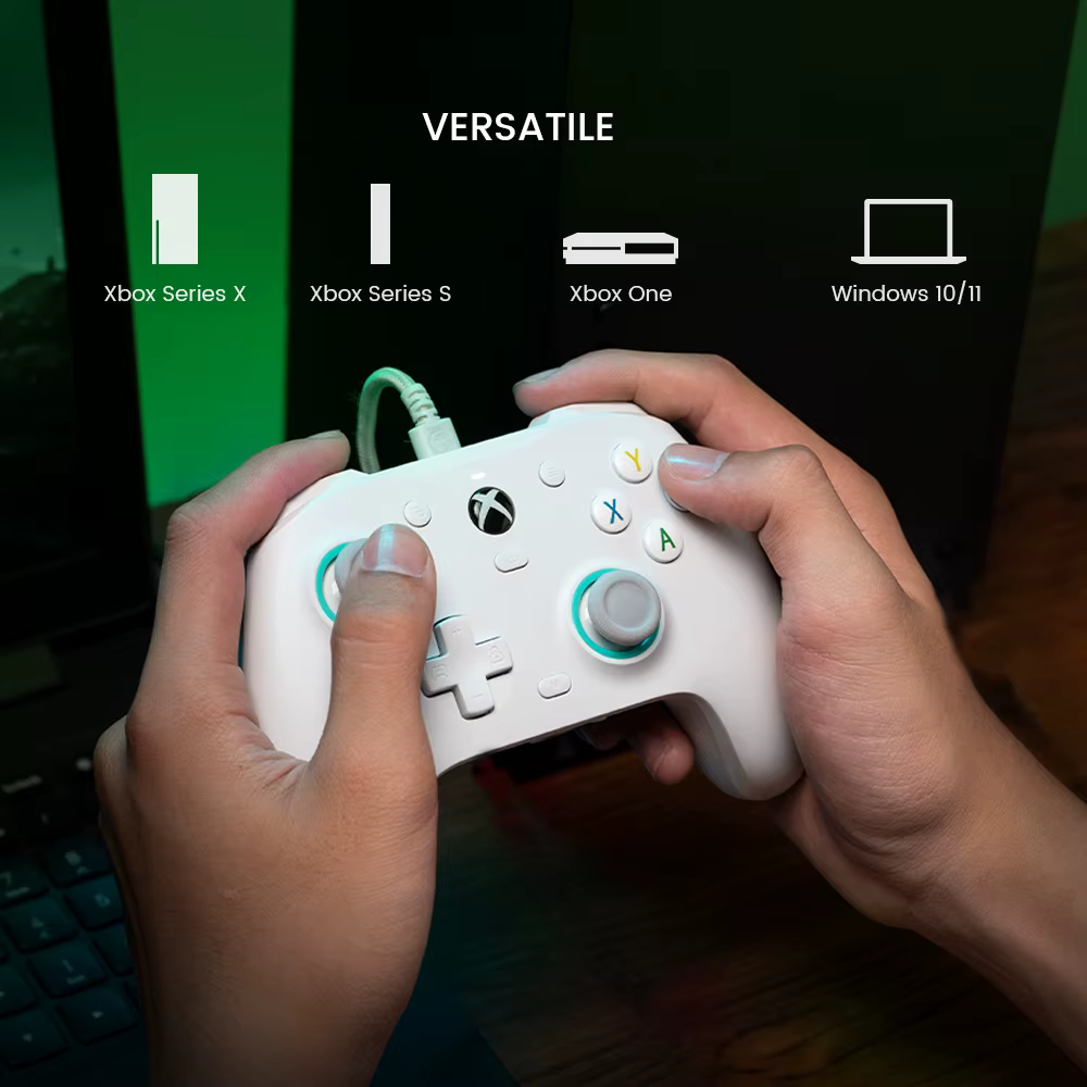 GameSir G7 SE Manette de jeu Xbox Manette filaire pour Xbox Series X, Xbox Series S, Xbox One, avec 