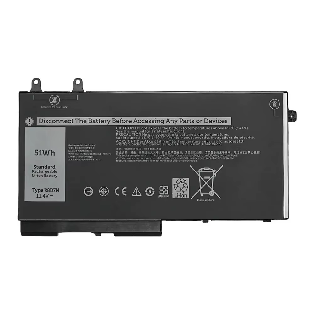 Batterie d'ordinateur portable pour Dell Latitude, Dell Latitude 5400, 5500, Precision 3540, 3541, 3
