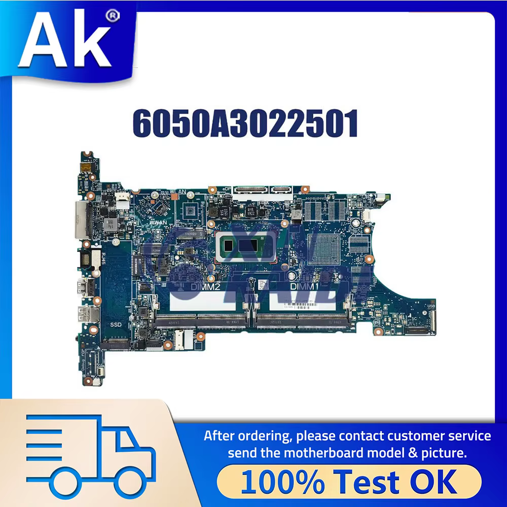 Pour HP 840 G6 850 carte mère d'ordinateur portable 6050A3022501 i5 i7 L62757-601 L62760-601 carte m