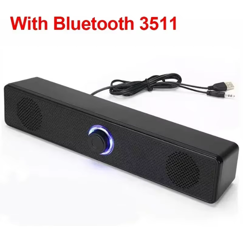Nouvelle barre de son 3D Surround pour PC, haut-parleur pour TV, caisson de basses, boîte à musique 