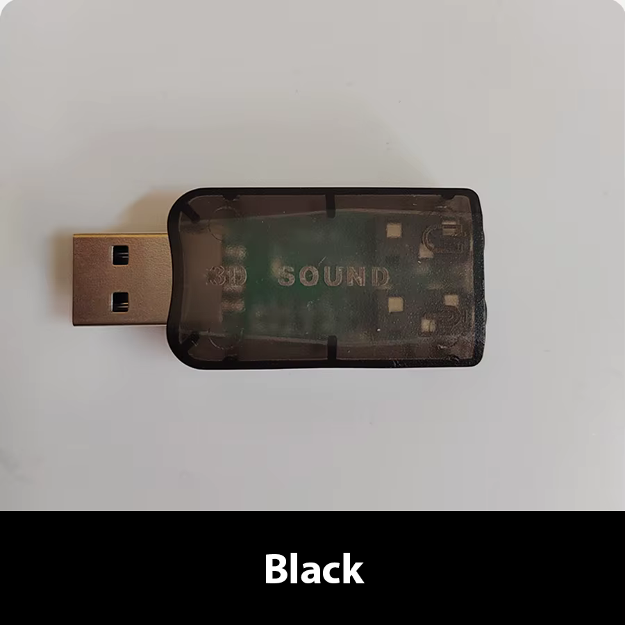Carte son externe USB 5.1 canaux indépendante pour ordinateur portable, remplace la carte son PCI, i