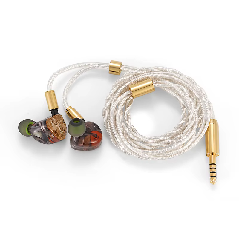 Tansio Mirai TSMR ARMOR 2 DD + 2 BA + 1 hybride électrostatique 2 broches 0.78mm Audiophile écouteur