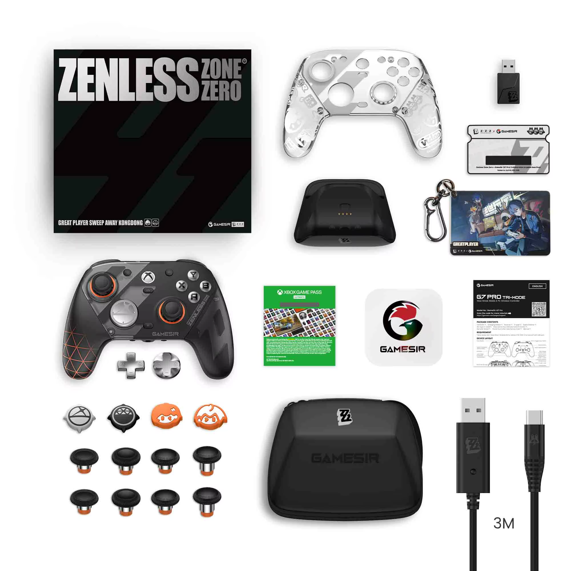 Nouvelle manette sans fil GameSir G7 Pro Zenless Zone Zero pour Xbox Series X | S, Xbox One, PC, And