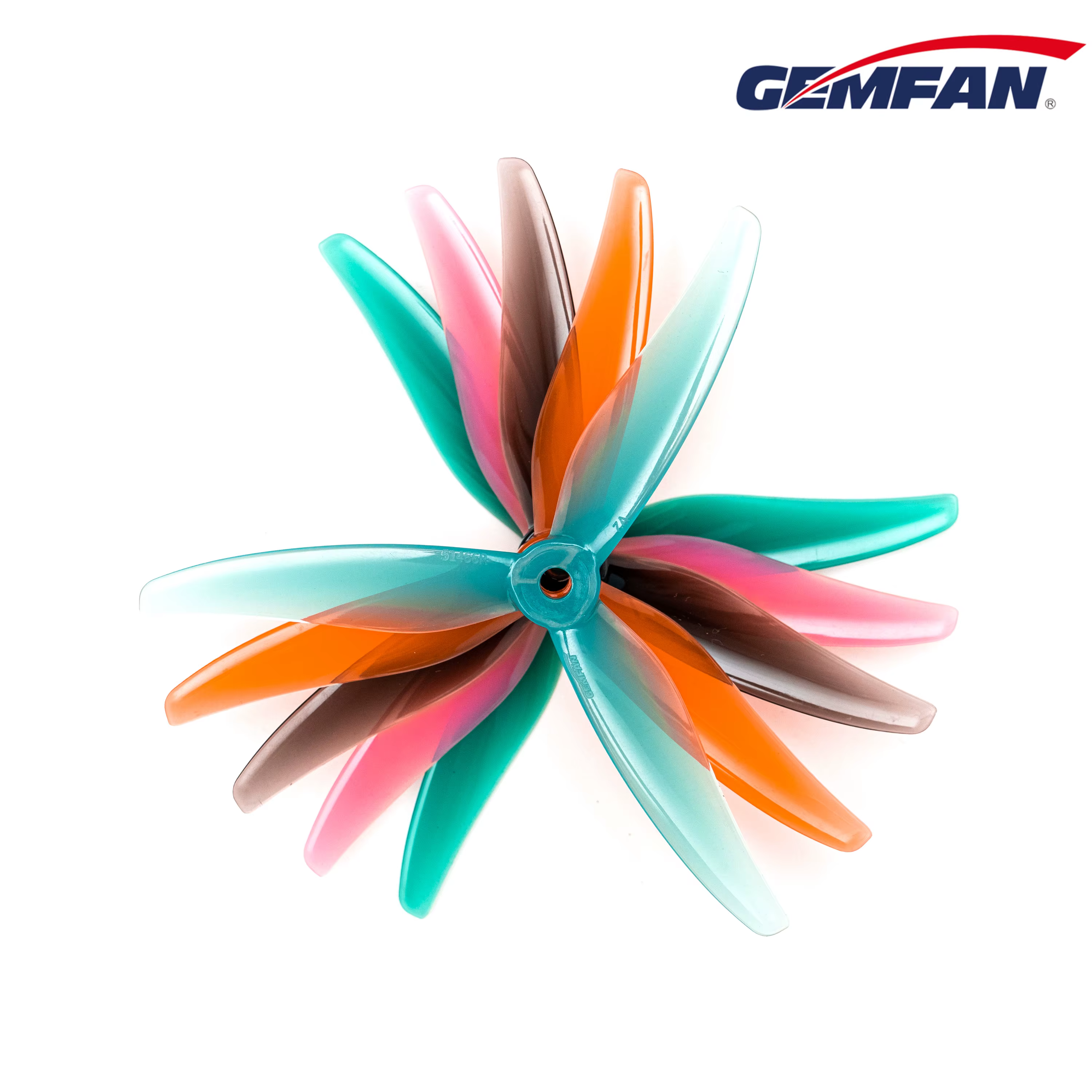 Gemfan Motorstator 51466 MCK V2, 2CW + 2CCW, hélice PC à 3 pales pour drones RC FPV FreKou5 pouces, 