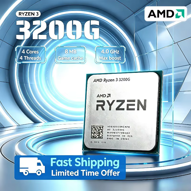 Processeur de jeu d'entrée de gamme 100% neuf et original, le meilleur processeur 3,6 GHz Quad-Core