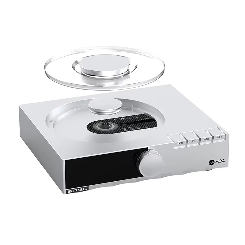 Lecteur CD SMSL PL200T MQA-CD Horloge de transport Entrée et sortie P.A.S.S. sortie optique coaxiale