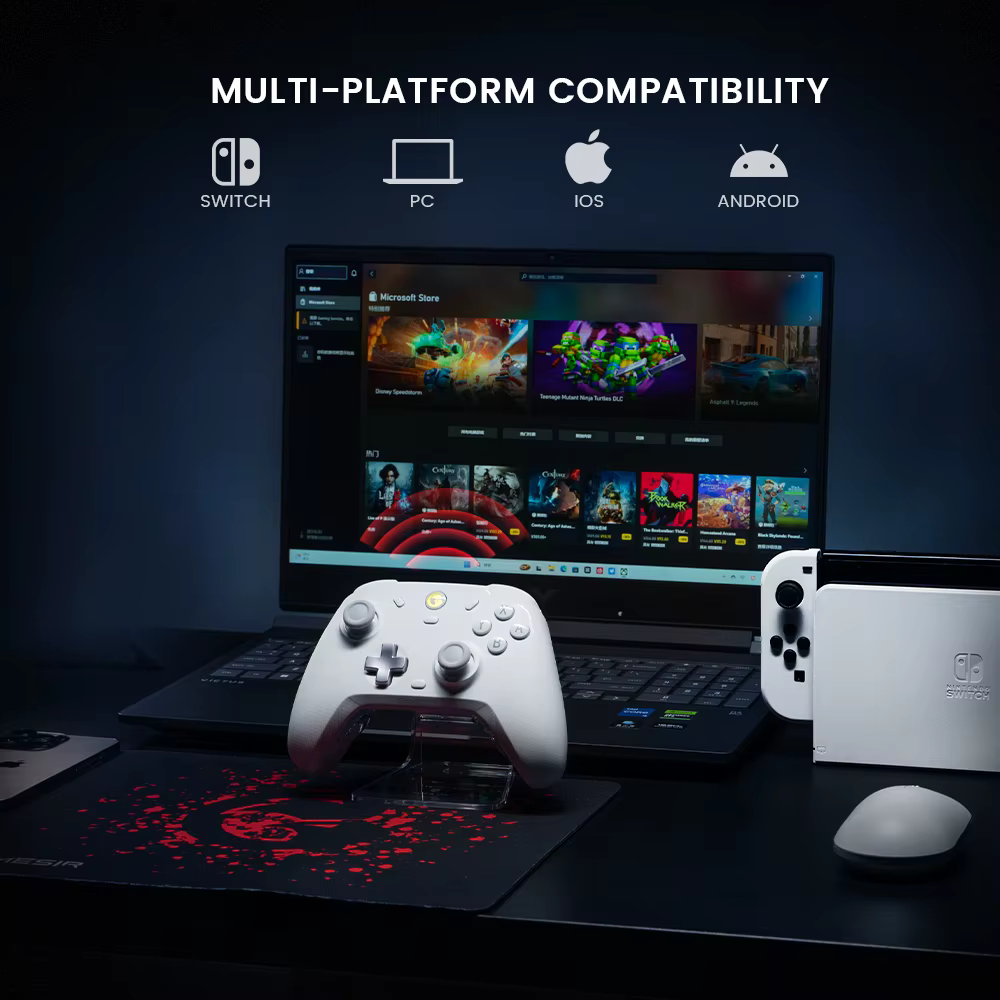 GameSir Cyclone Pro contrôleur de commutateur sans fil manette Bluetooth avec effet Hall pour Ninten