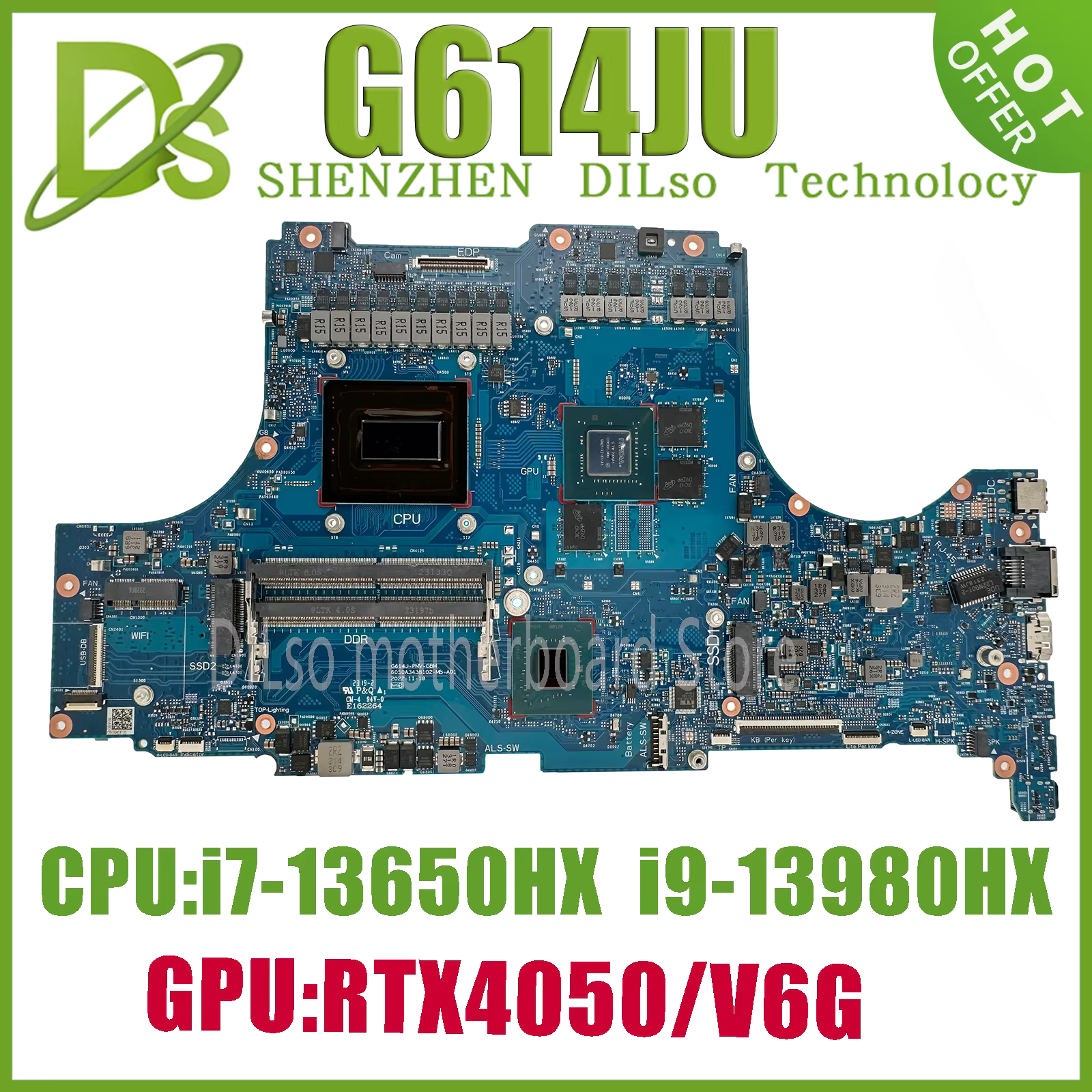 Carte mère d'ordinateur portable pour Bali ROG Strix, G614J, G16 G614JI G614JV G614JU G814JI G814JV