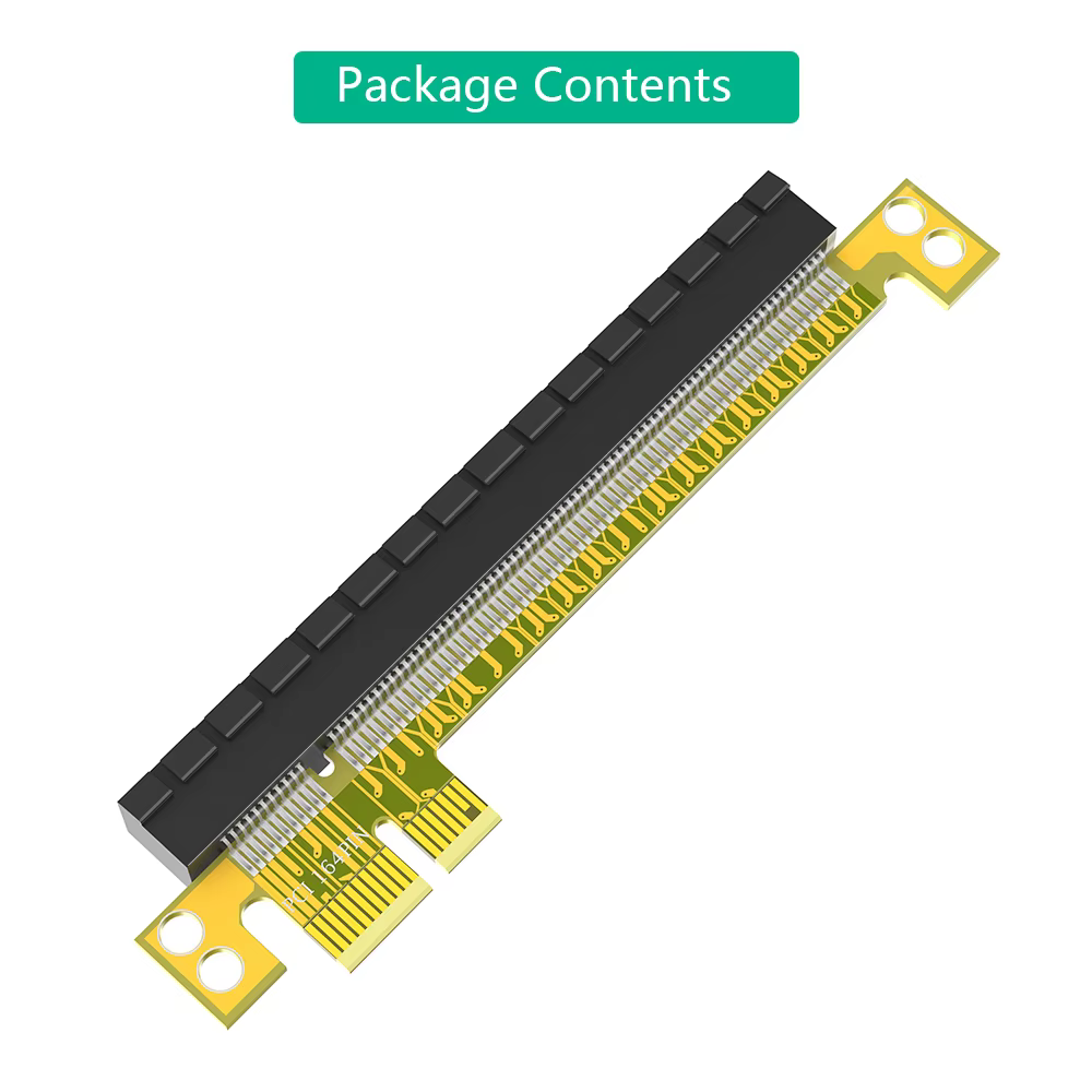 Adaptateur de carte d'extension PCI-E Express 1x à 16x, extension mâle à femelle pour carte graphiqu