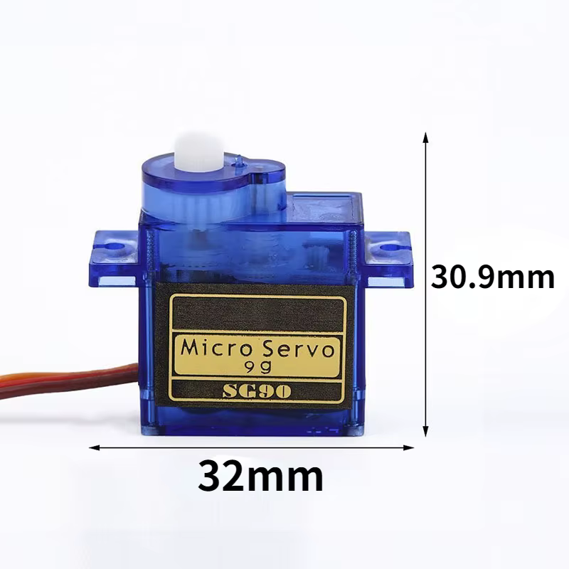 Micro servomoteur analogique Arduino SG90 9G, pour voiture RC, avion jouet, hélicoptère à voilure fi