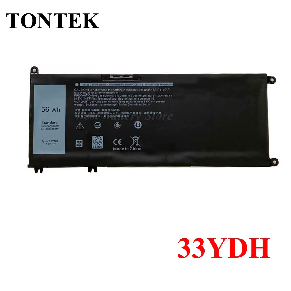 Batterie d'ordinateur portable 33YDH pour Dell Inspiron 17 7778 7779 7773 15 7577 G3 15 3579 5587 17