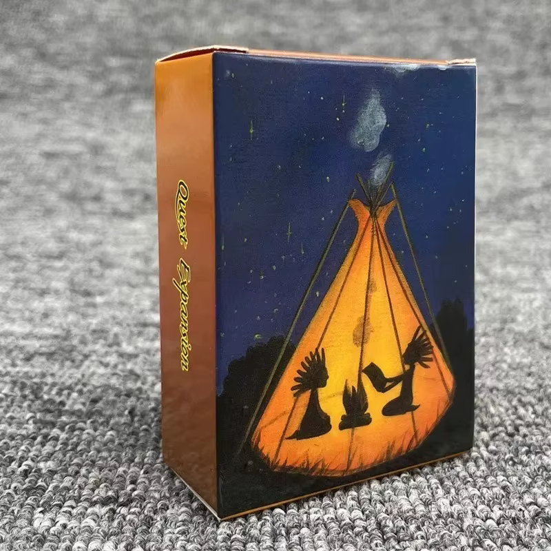 Jeu de cartes miniatures 84 cartes pour raconter des histoires, jeu de société éducatif de haute qua