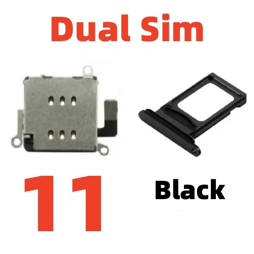 1 jeu de câbles flexibles pour lecteur de carte Sim double + emplacement pour plateau pour iPhone 14