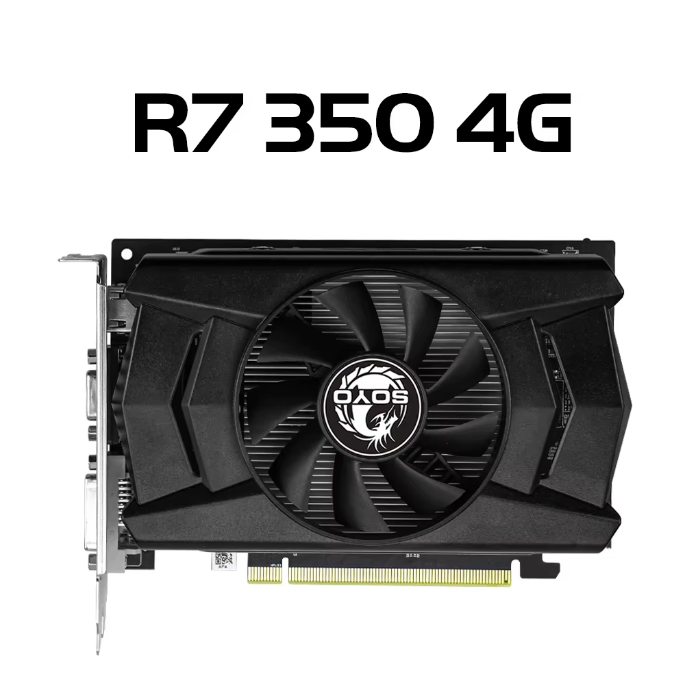 Carte graphique SOYO AMD Radeon RX 550 4G GPU RX 580 GDDR5, composants informatiques, PC Gaming, vid
