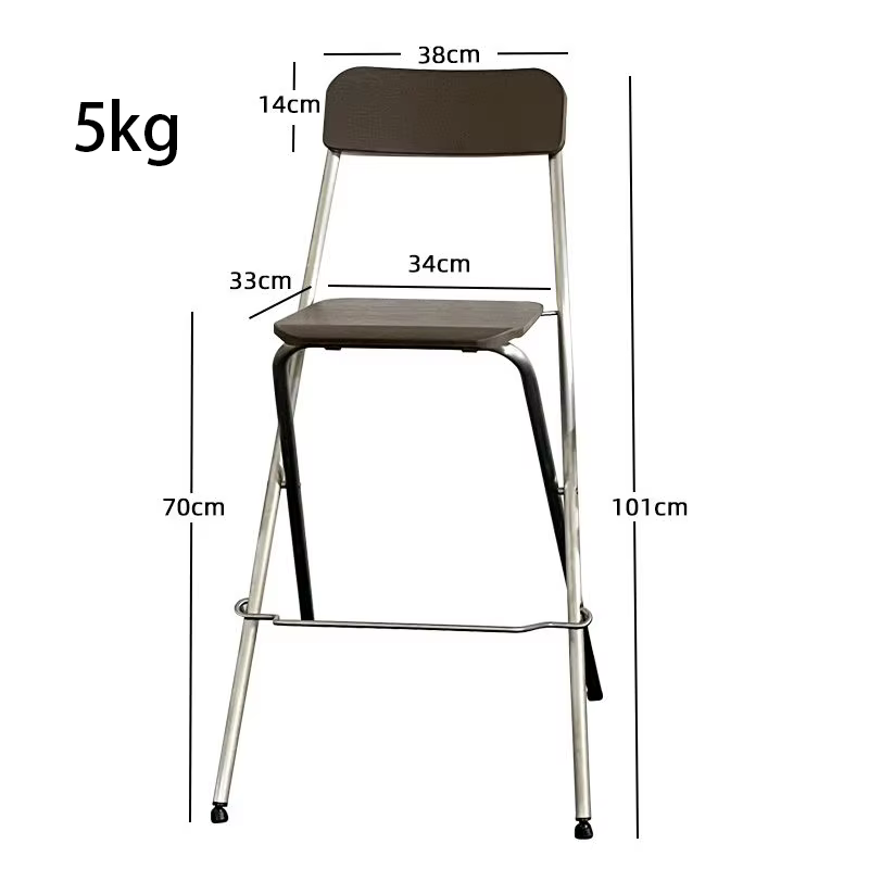 Tabouret pliant Portable, balcon d'entrée, tabourets hauts d'extérieur pliants pour une personne, me